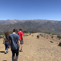 My group visiting the Valle de Aconcagua area!