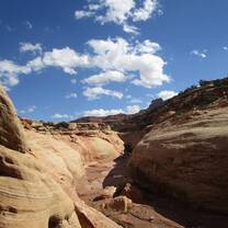 The canyons of Utah. 