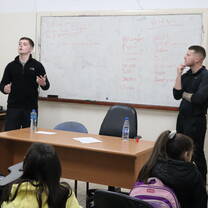 Teaching and learning in English class