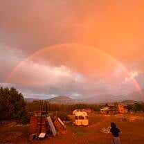 Double Rainbow in Paonia!