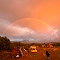Double Rainbow in Paonia!