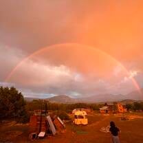 Double Rainbow in Paonia!