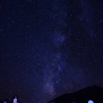 The stars at Everest Base Camp 2021