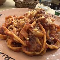 The food was amazing!
