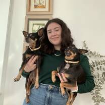 My host family's dogs