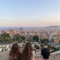Sunset in Barcelona