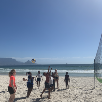 Beachvolleybal with adventure club