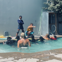 Swimming lesson adventure club