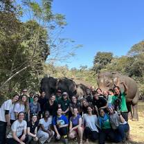Family photo with the ellies!