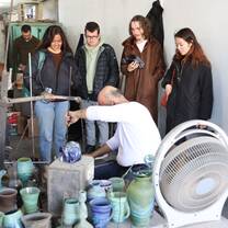 At the Glass and Ceramic Factory
