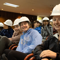 Going to visit an active volcano, but we were sure to learn safety first...