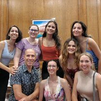 Our Tango Class with out Tango Professors