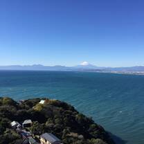 Mt. Fuji in the distance