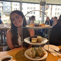 Afternoon tea cruise on the Thames