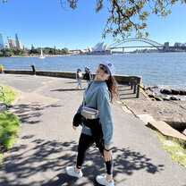 At the Opera House just a 15 min walk from our hotel!