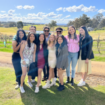 Cohort pic in the Hunter Valley!