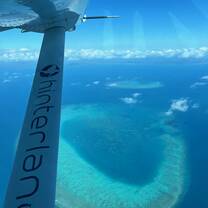 Flying to Lizard Island 