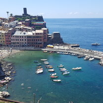 Scene from our hike to Cinque Terre 