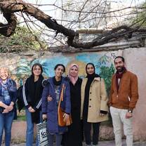 Meeting Nisreen at Shahada Street