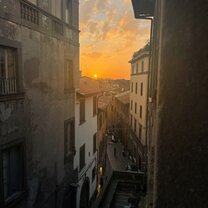 View from a student apartment.