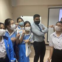 The end of one of my practice classes