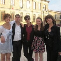 My Sardinian host family