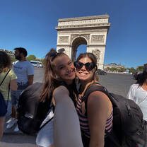 A weekend of backpacking through France. 