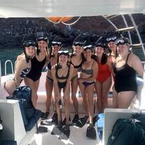 Snorkeling in the Galapagos Islands!