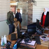 Visit radio station