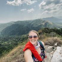 Top of Mount Afadja in Volta