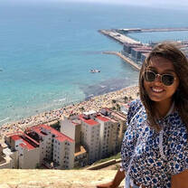 View from Castillo de Santa Barbara 