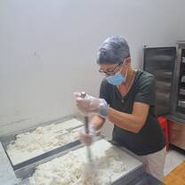 Raking Rice