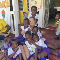 Some of my kindergarten class!
