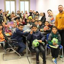 reffuges camp in Hebron