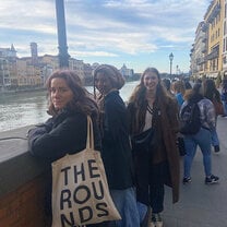 Students at the Italy location