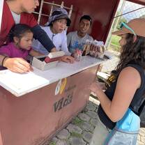 Buying Ice Cream at Antorcha De Vida