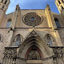 Gothic quarter cathedral 
