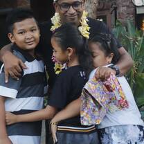 My farewell with the students