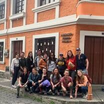 MTU Alternative Break Participants outside Manna Project