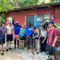 Blue Hole Excursion with the other volunteers in the group