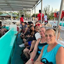 Heading out to the Luminous Lagoon excursion!