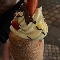 My first chimney cake in Old Town