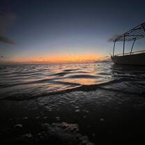sunset in beqa