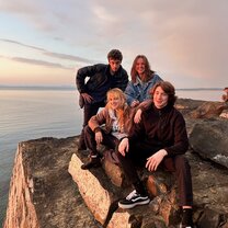 Me and the other interns in Bunduran 