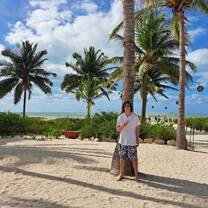 At the beach in Yucatan Mexico