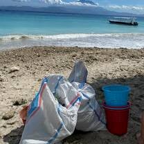 Beach cleaning!