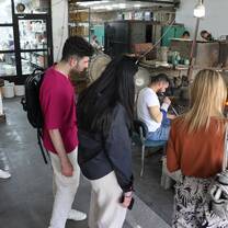 Glass factory