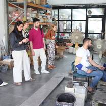 Glass factory visit