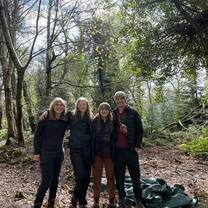 My group on the backwoods expedition.