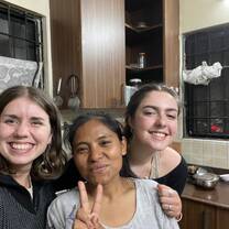 Part of my homestay family